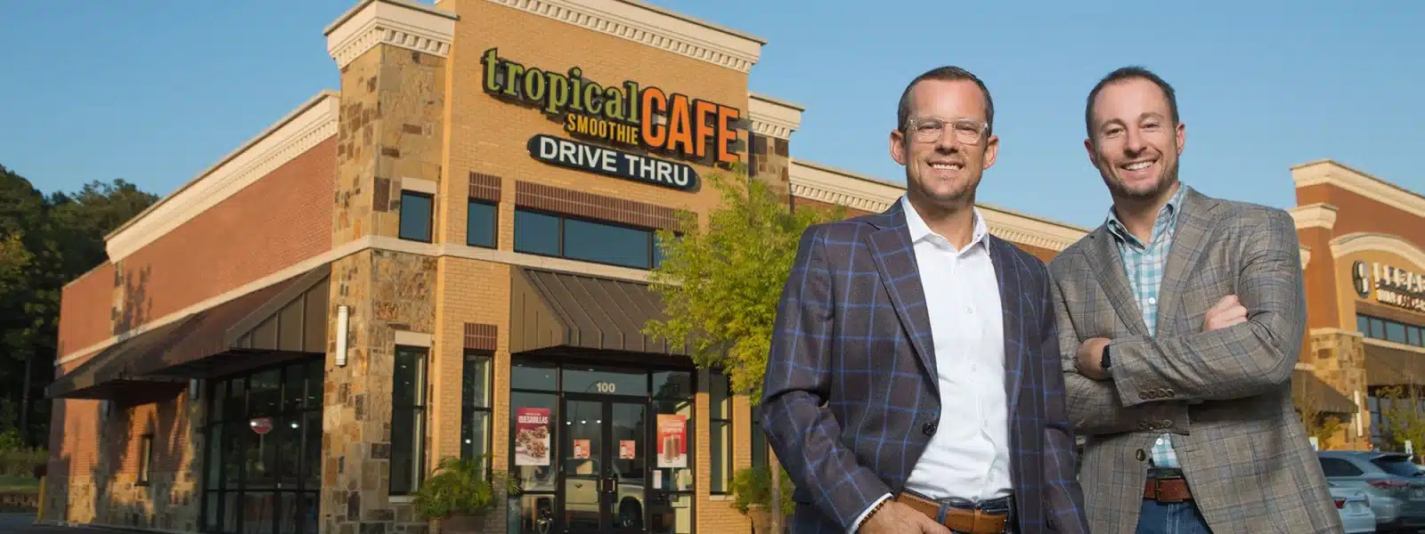 Multi-unit franchise owners Glen Johnson and Nick Crouch