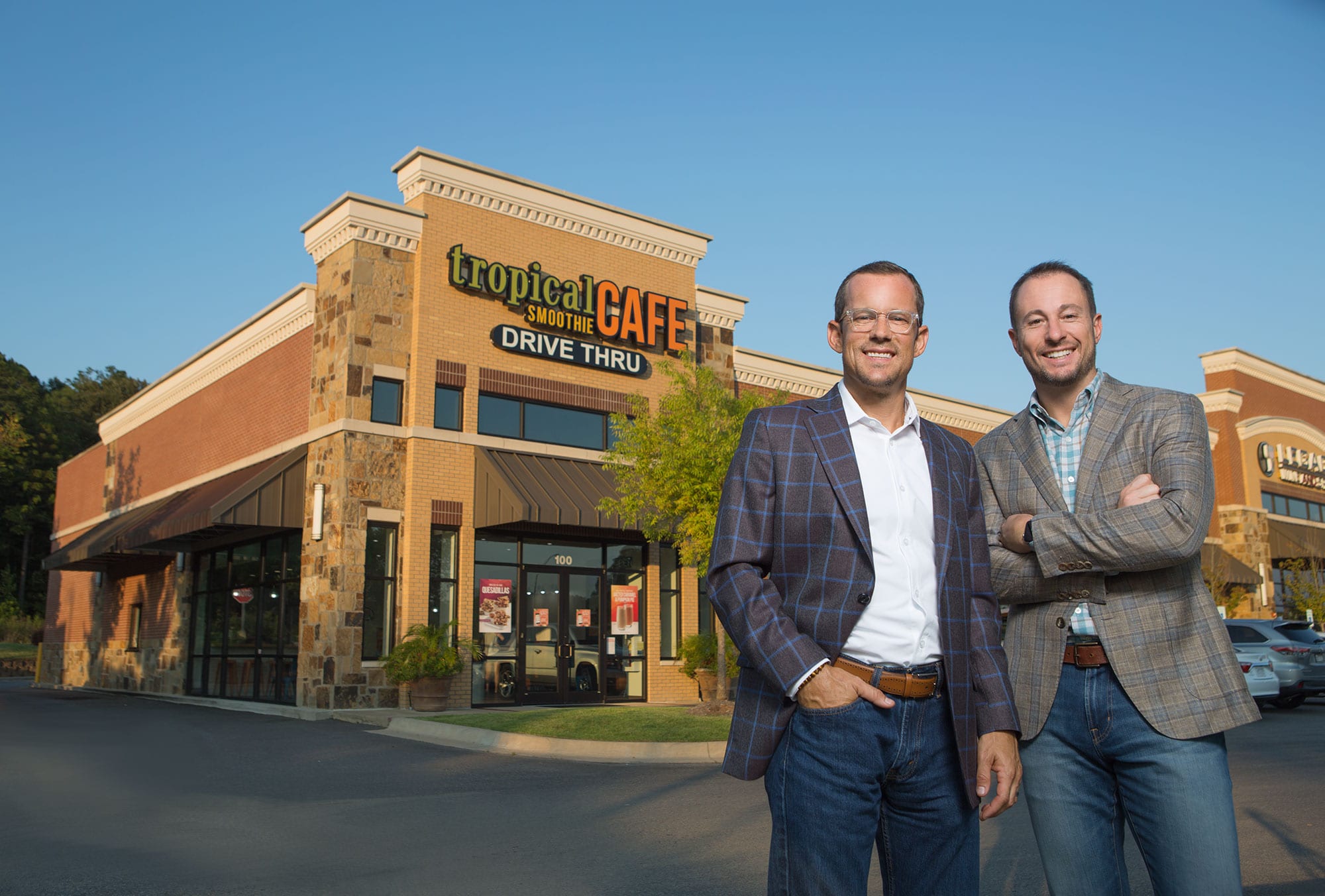 Multi-unit franchise owners Glen Johnson and Nick Crouch