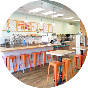 1,200 - 1,800 square feet