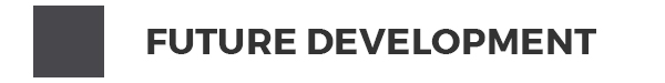 Map key: Grey - Future Development