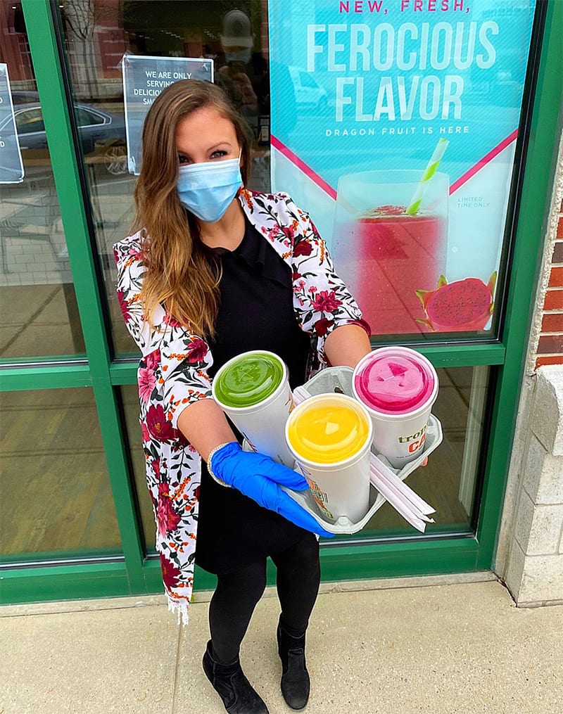 Tropical Smoothie Cafe giving back to Healthcare workers