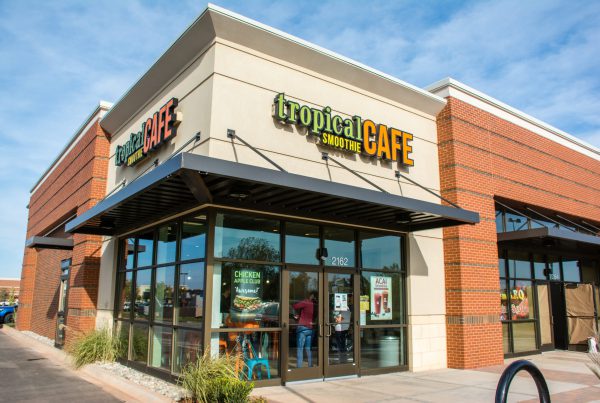 Exterior of a Tropical Smoothie Cafe