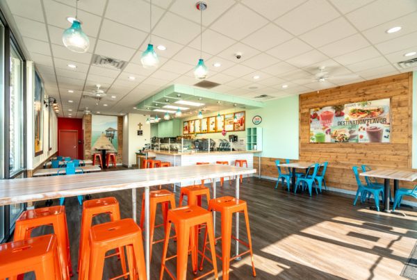 Tropical Smoothie Cafe interior