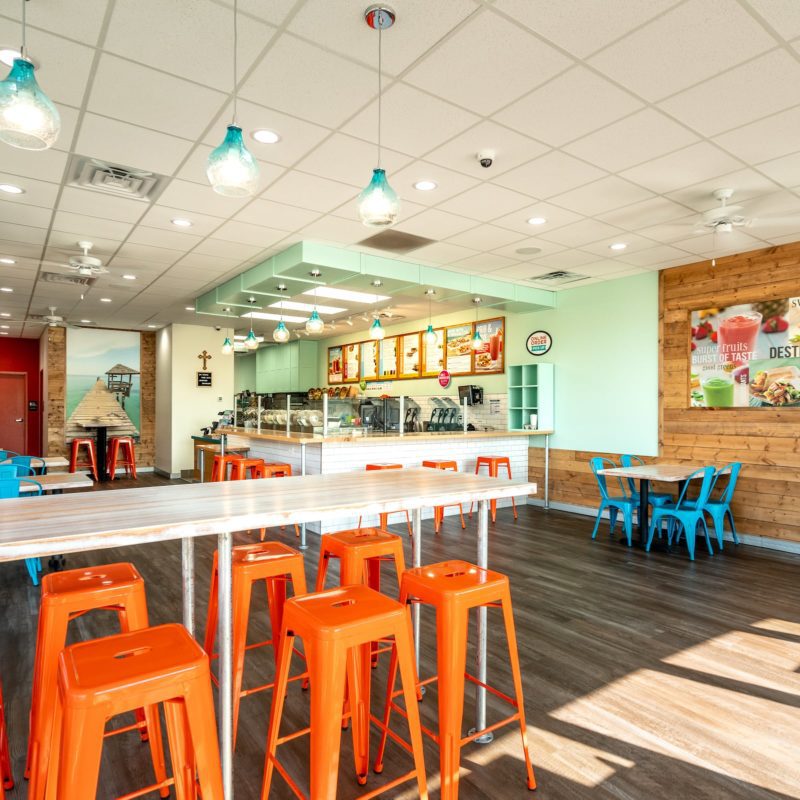 Tropical Smoothie Cafe interior