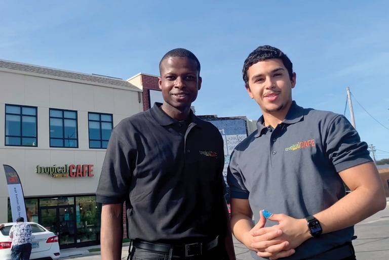 Marlon Sullivan and Cesar Coronado, Jr.