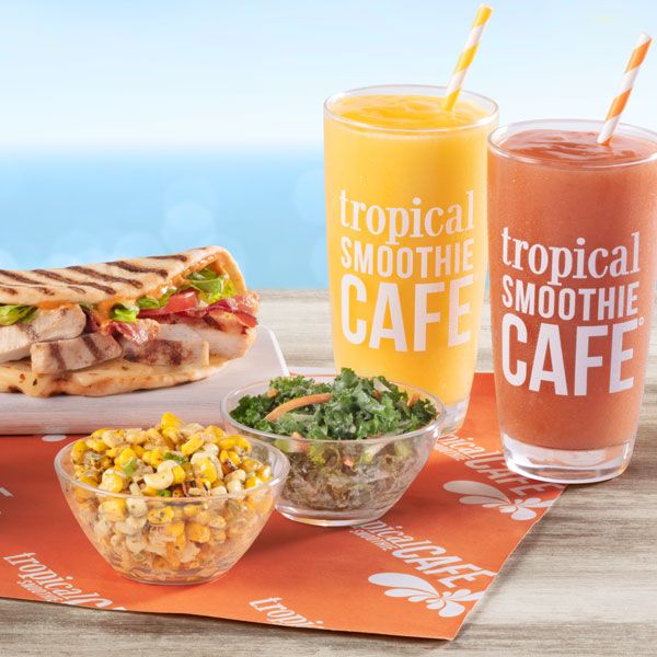 Smoothies and food