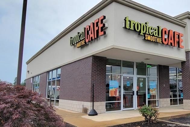 Exterior of a Tropical Smoothie Cafe