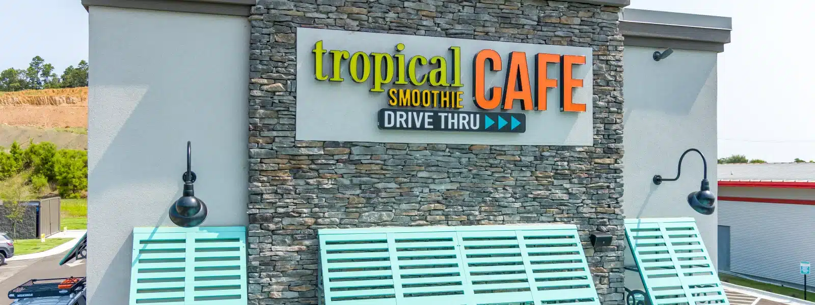 Exterior of Tropical Smoothie Cafe Franchise