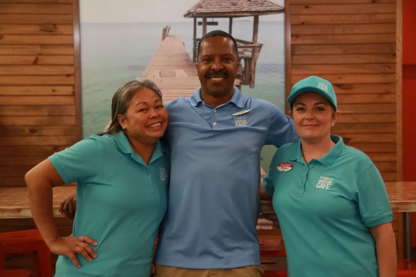 Armi Rhodes, Paul Rhodes and Michelle Hargis