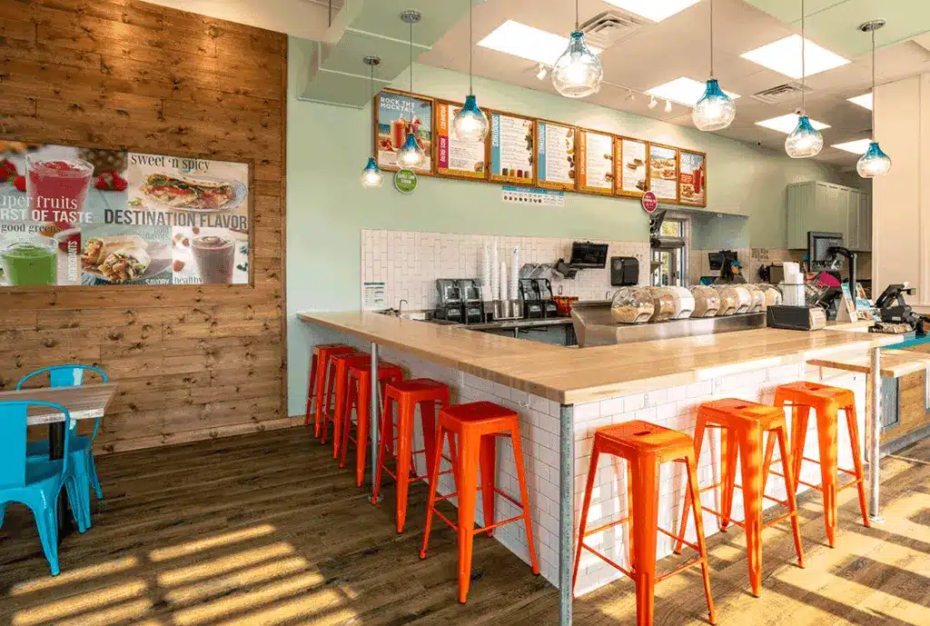 Tropical Smoothie Cafe — 1 Interior bottom