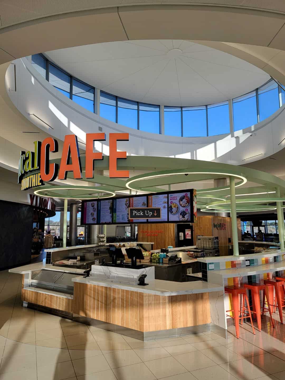 Tropical Smoothie Cafe Airport Location