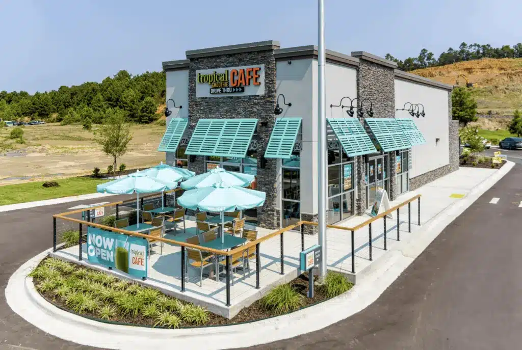 tropical smoothie cafe franchise