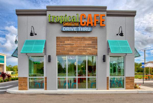 tropical smoothie cafe franchise exterior