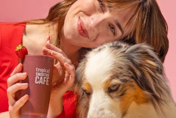 Tropical Smoothie Cafe Valentine’s Day pup treats