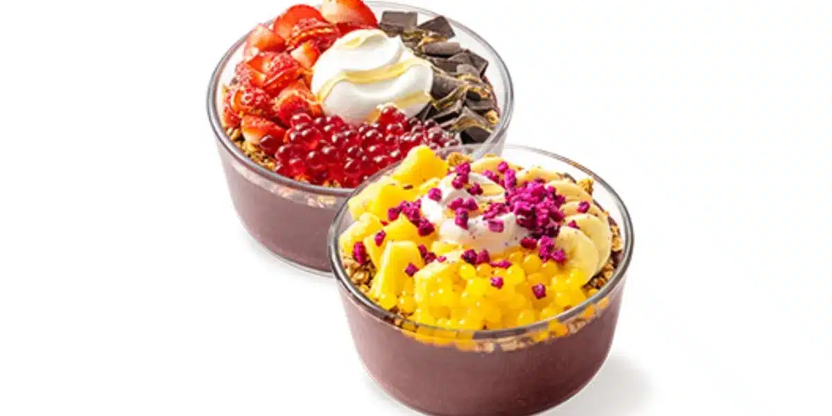 Tropical Smoothie Cafe Tropiboba Bowls